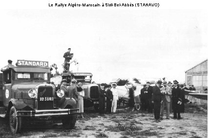 Le Rallye Algéro-Marocain à Sidi-Bel-Abbès (STANAVO) 