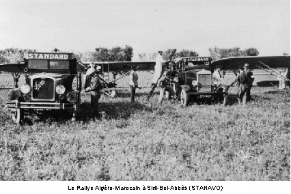 Le Rallye Algéro-Marocain à Sidi-Bel-Abbès (STANAVO) 