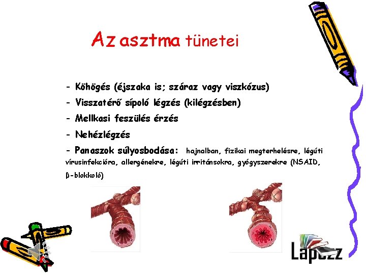 ascites asztma