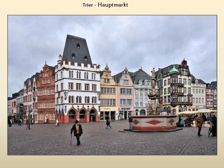 Trier - Hauptmarkt 