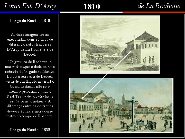 Louis Est. D´Arcy 1810 de La Rochette View. E. in Bénézit, Rio de Janeiro