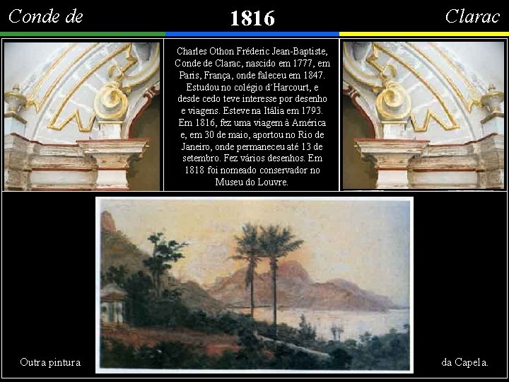 Conde de 1816 Vue du Lac de Freitas belle plantation Charles Othon Fréderic Jean-Baptiste,