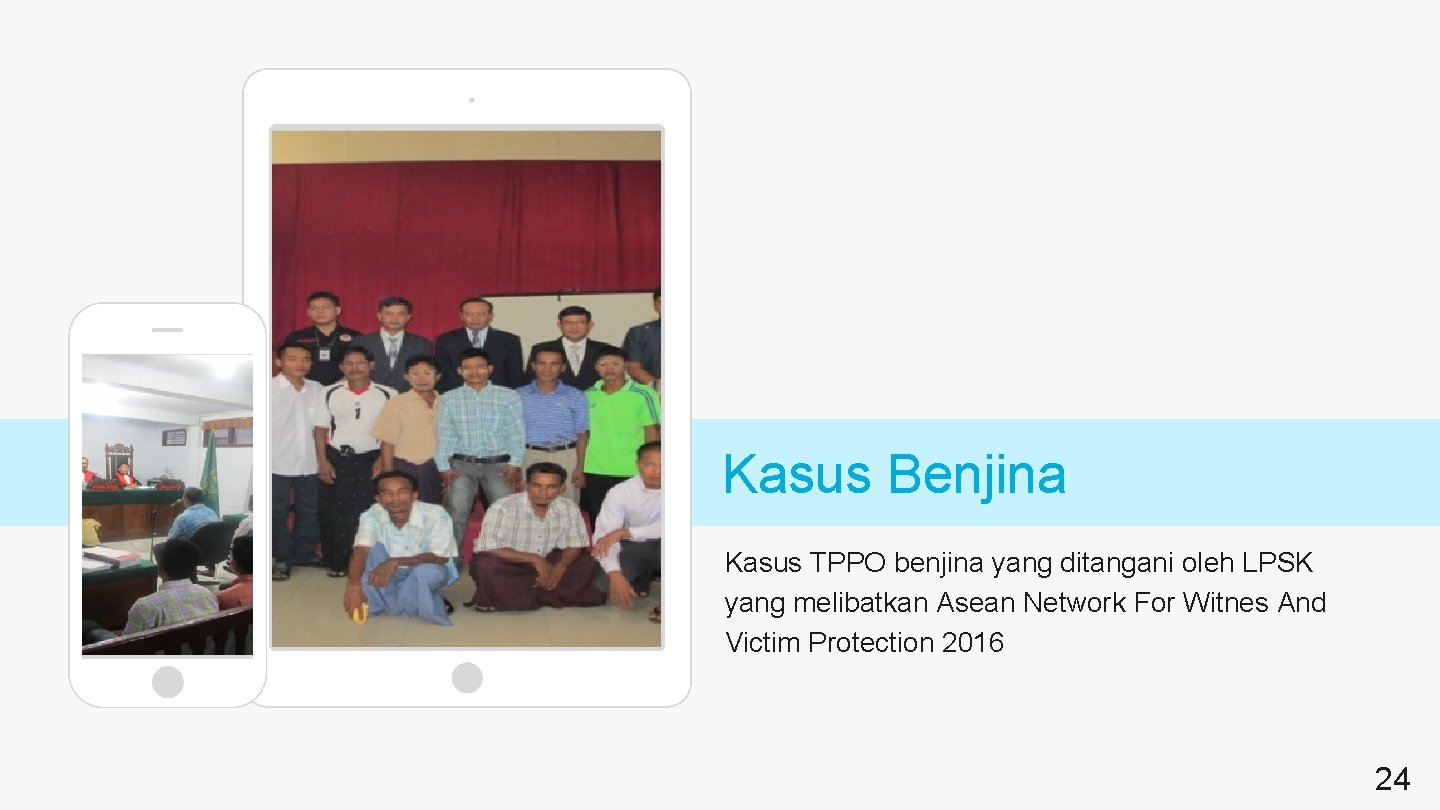 Kasus Benjina Kasus TPPO benjina yang ditangani oleh LPSK yang melibatkan Asean Network For