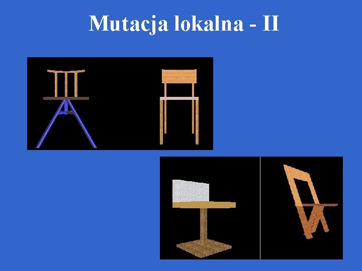 Mutacja lokalna - II 