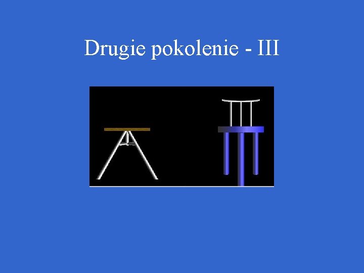 Drugie pokolenie - III 