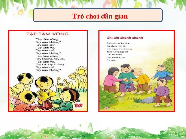 Trò chơi dân gian 