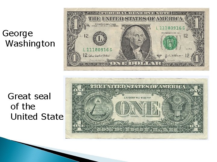 George Washington Great seal of the United States 