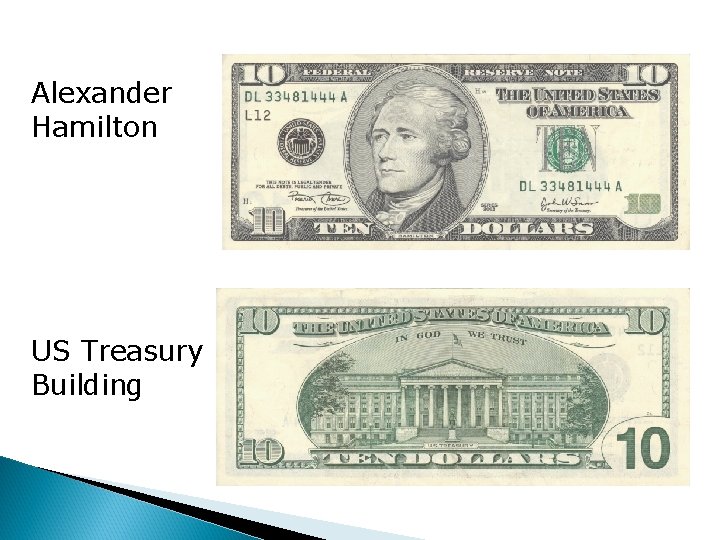 Alexander Hamilton US Treasury Building 