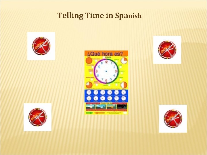 Telling Time in Spanish 