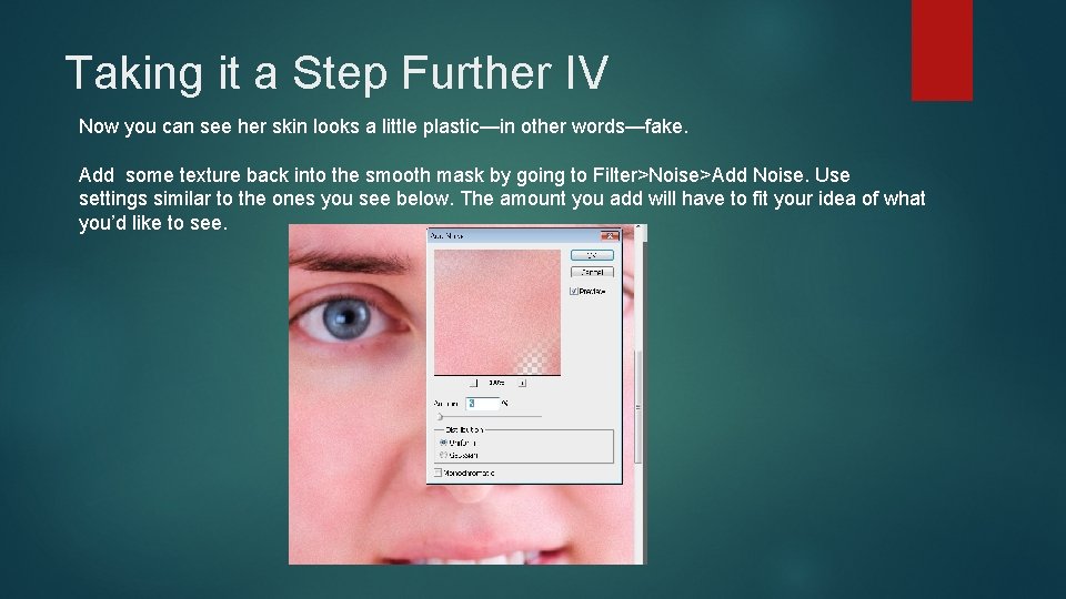 Taking it a Step Further IV Now you can see her skin looks a Taking it a Step Further IV Now you can see her skin looks a