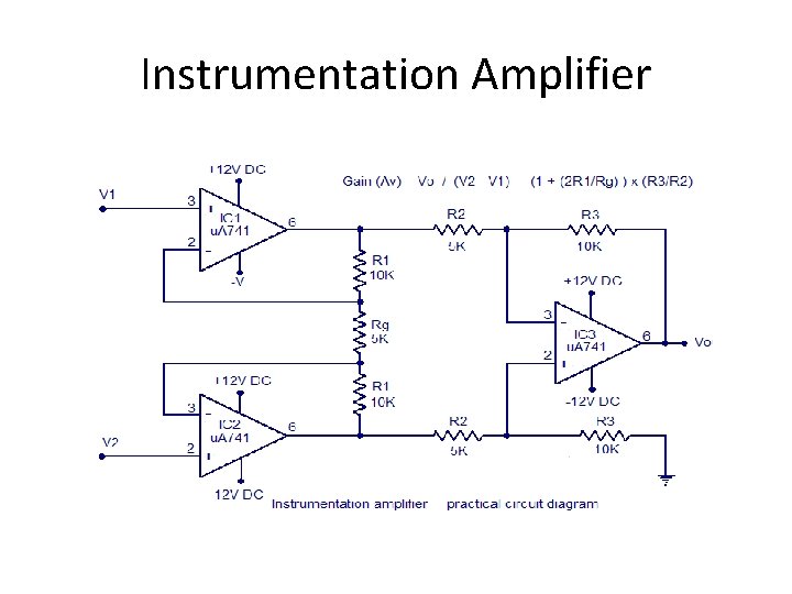 Instrumentation Amplifier Instrumentation Amplifier