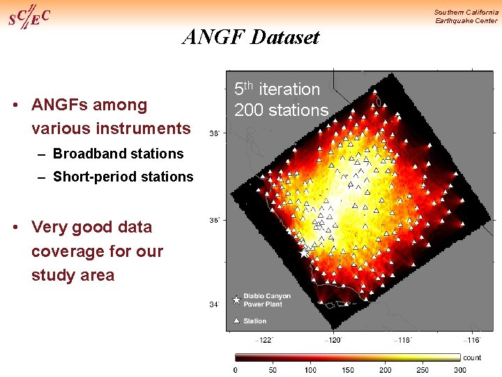 ANGF Dataset • ANGFs among various instruments – Broadband stations – Short-period stations •