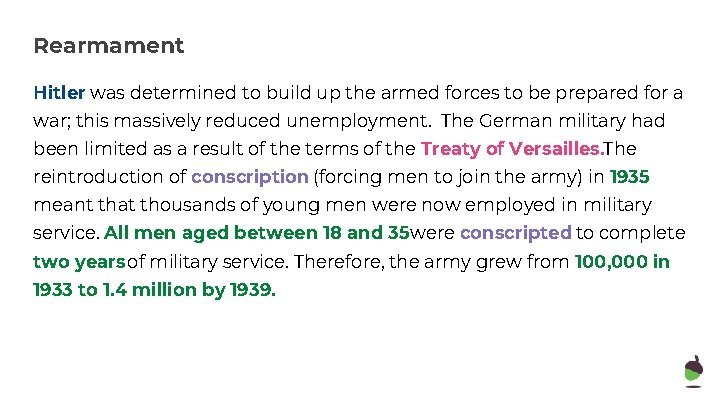 History Weimar and Nazi Germany Lesson 29 How