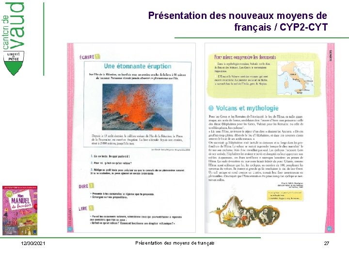 Présentation des nouveaux moyens de français / CYP 2 -CYT 12/30/2021 Présentation des moyens