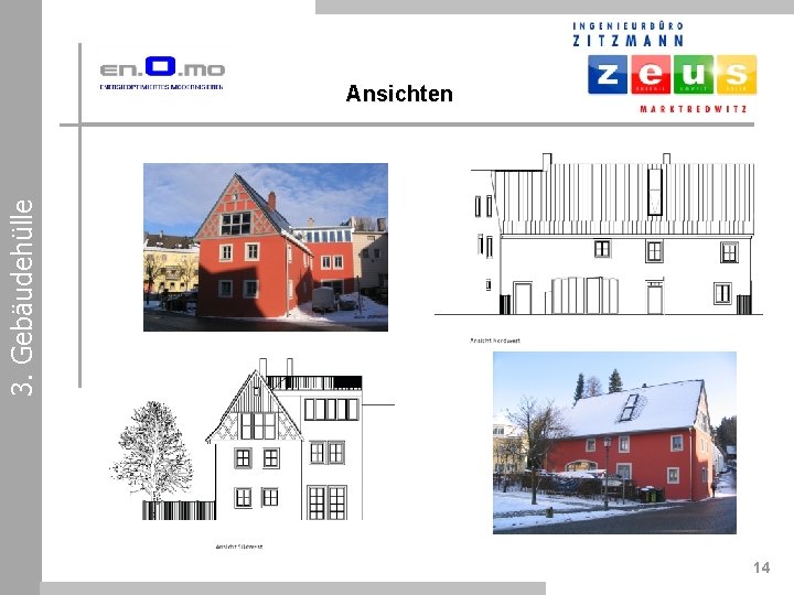 3. Gebäudehülle Ansichten 14 