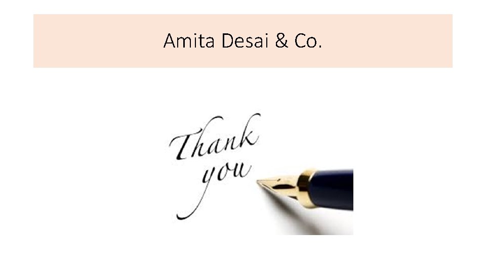 Amita Desai & Co. 