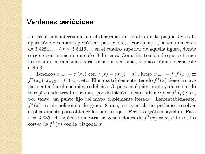 Ventanas periódicas 