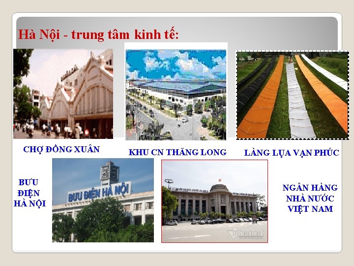 Hà Nội - trung tâm kinh tế: CHỢ ĐỒNG XU N BƯU ĐIỆN HÀ Hà Nội - trung tâm kinh tế: CHỢ ĐỒNG XU N BƯU ĐIỆN HÀ