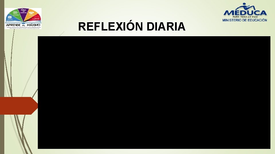 REFLEXIÓN DIARIA 