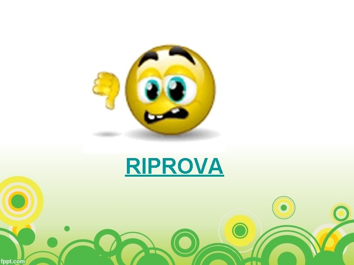 RIPROVA 