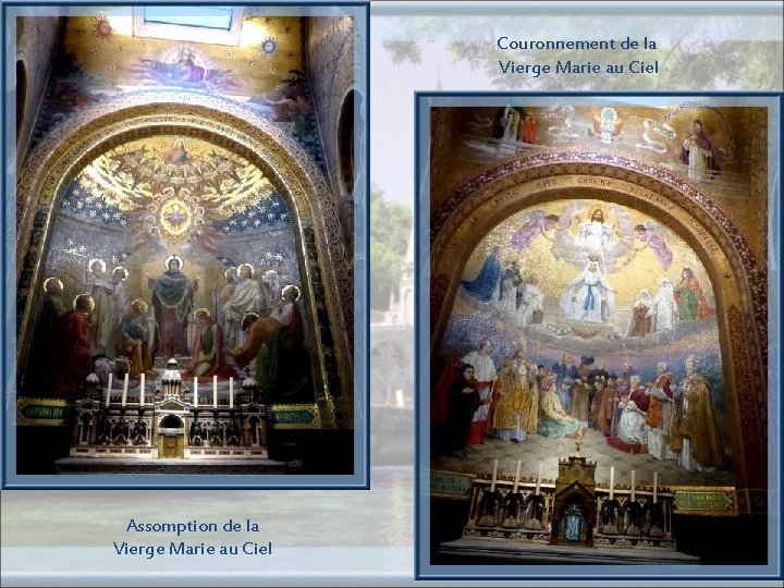 Couronnement de la Vierge Marie au Ciel Assomption de la Vierge Marie au Ciel