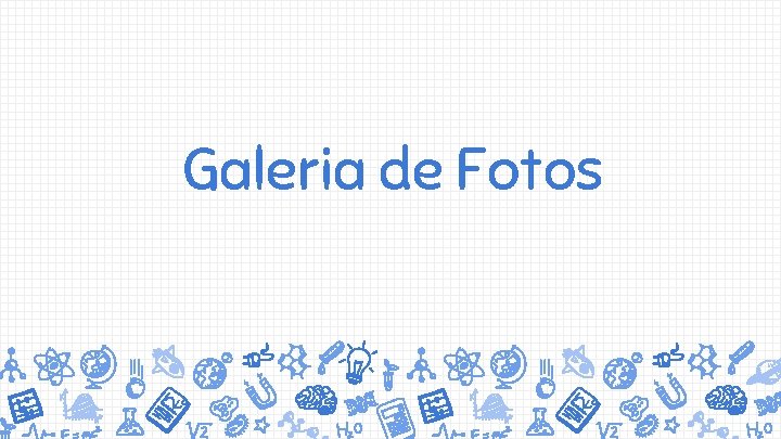 Galeria de Fotos 