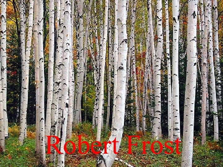 1. Robert Frost 