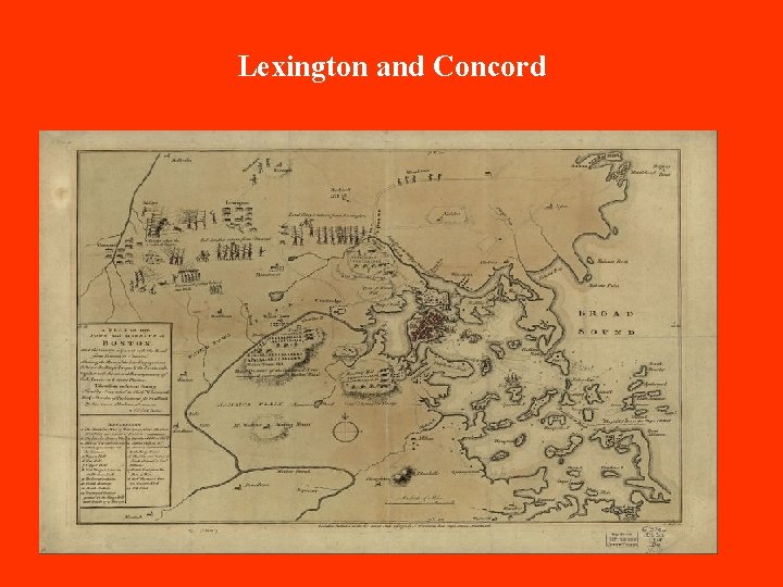 Lexington and Concord 