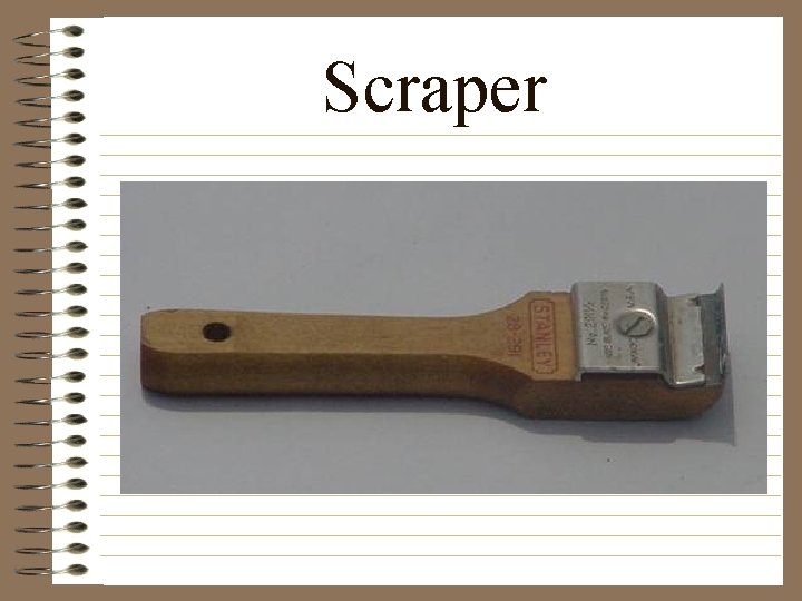 Scraper 