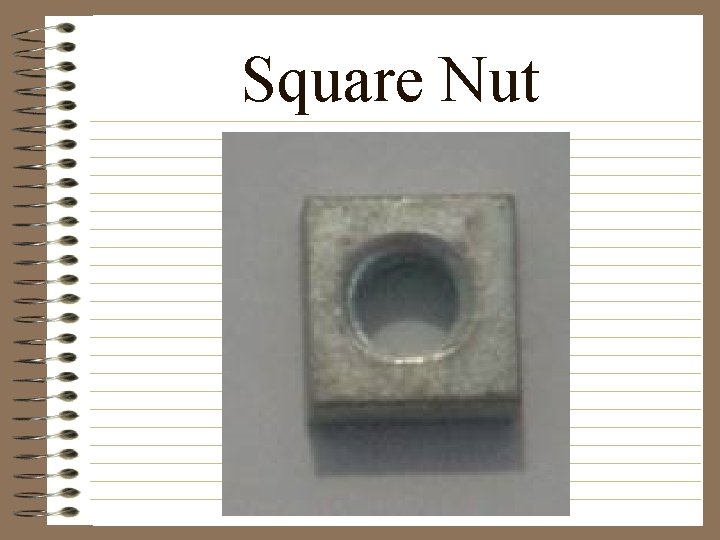 Square Nut 