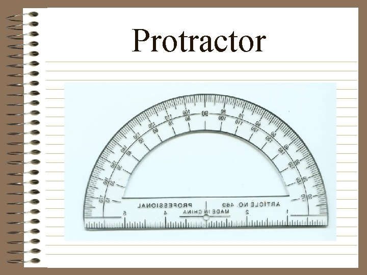 Protractor 