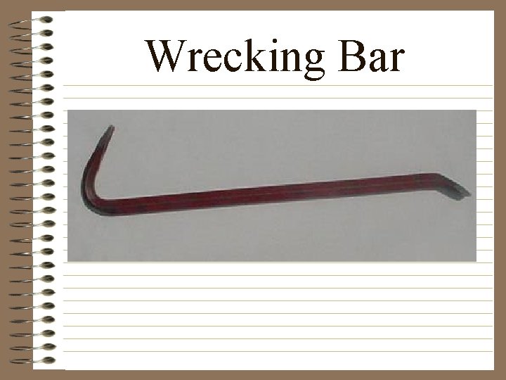 Wrecking Bar 