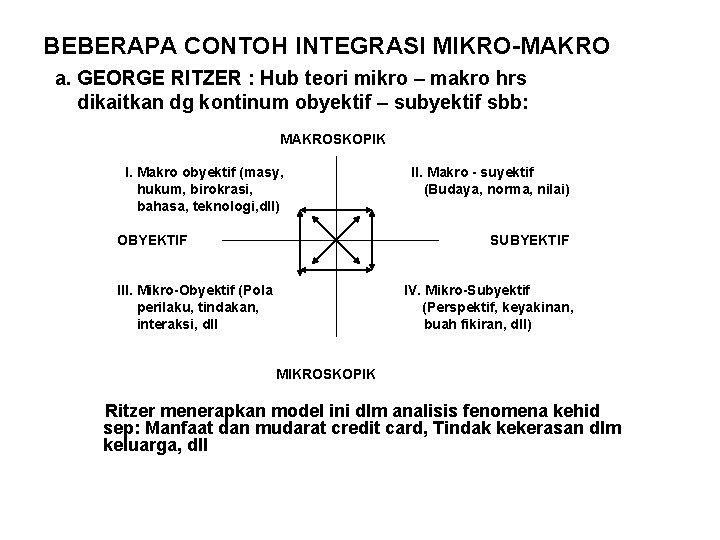 Klasifikasi Teori Sosiologi A Johnson Teori Sosiologi Klasik