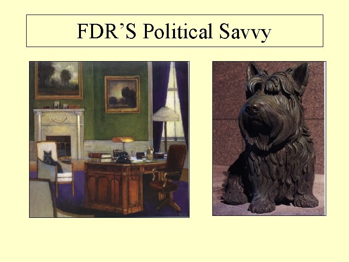 FDR’S Political Savvy 