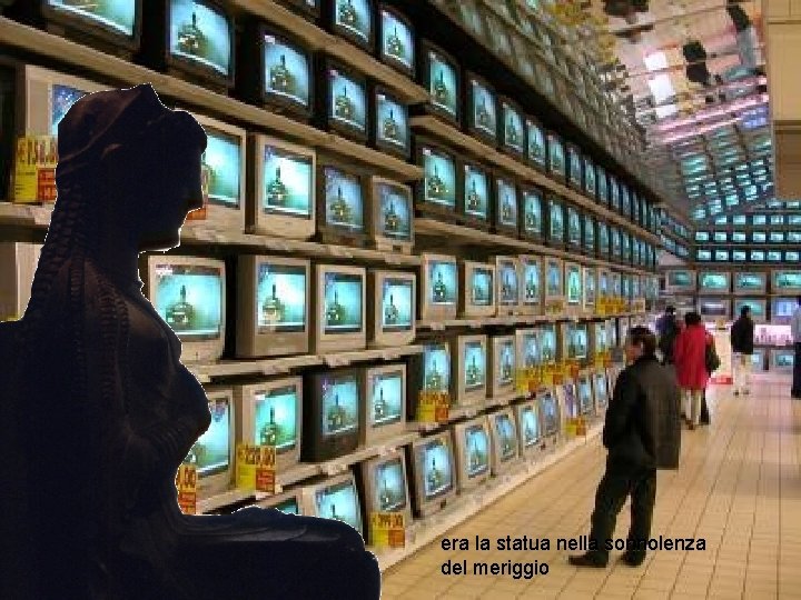 era la statua nella sonnolenza del meriggio 