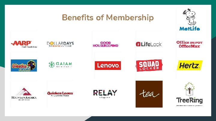 Benefits of Membership 