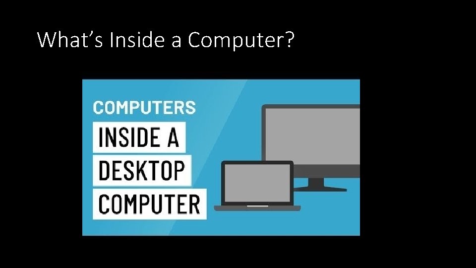 What’s Inside a Computer? 