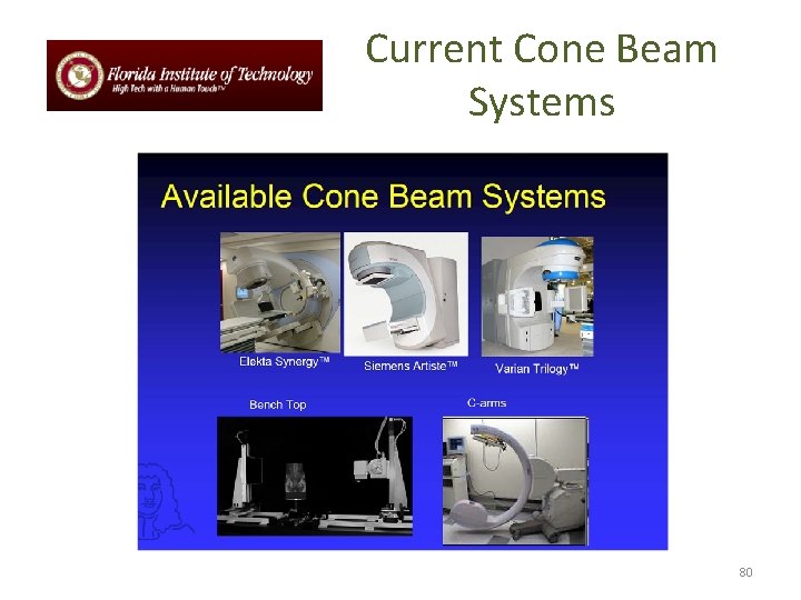 Current Cone Beam Systems 80 