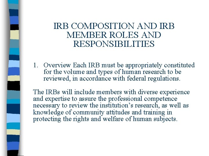 Building Community Partnerships Research Ethics And The Irb