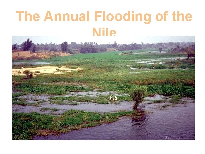 The Annual Flooding of the Nile 