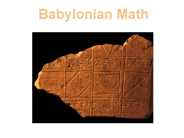 Babylonian Math 