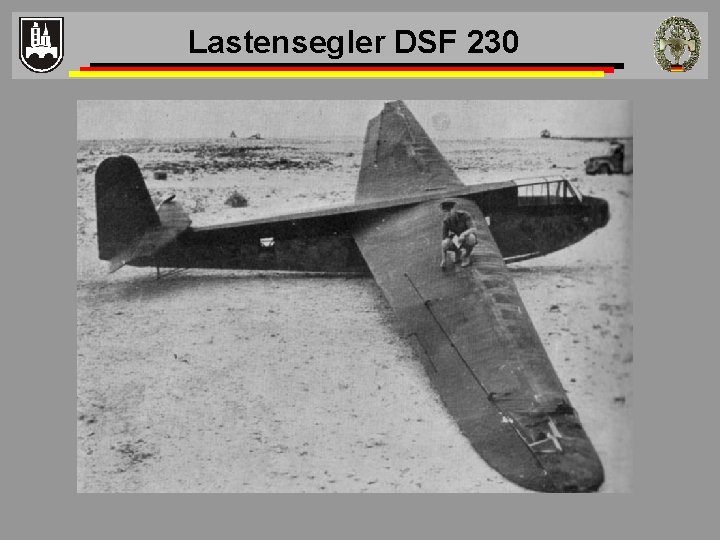 Lastensegler DSF 230 
