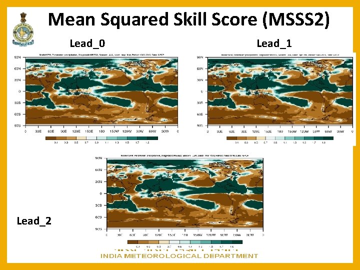 Mean Squared Skill Score (MSSS 2) Lead_0 Lead_2 Lead_1 