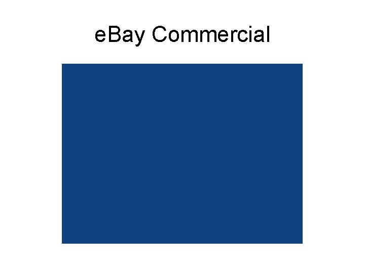 e. Bay Commercial e. Bay Commercial