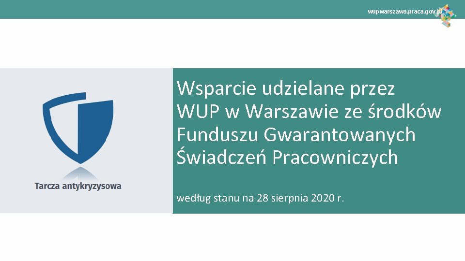 wupwarszawa. praca. gov. pl Wsparcie udzielane przez WUP w Warszawie ze środków Funduszu Gwarantowanych