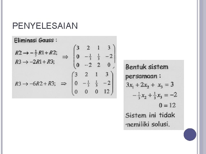 PENYELESAIAN 