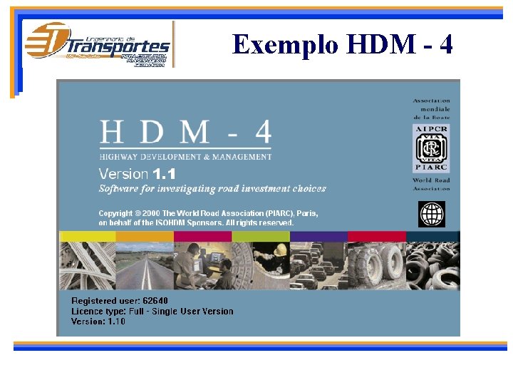 Exemplo HDM - 4 