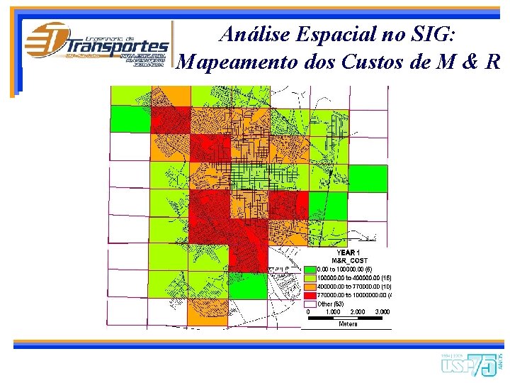 Análise Espacial no SIG: Mapeamento dos Custos de M & R 