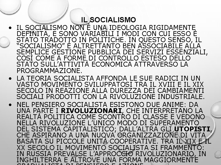 Smelser, Manuale di sociologia, il Mulino, 2011 Capitolo XVI. ECONOMIA E SOCIETÀ IL SOCIALISMO