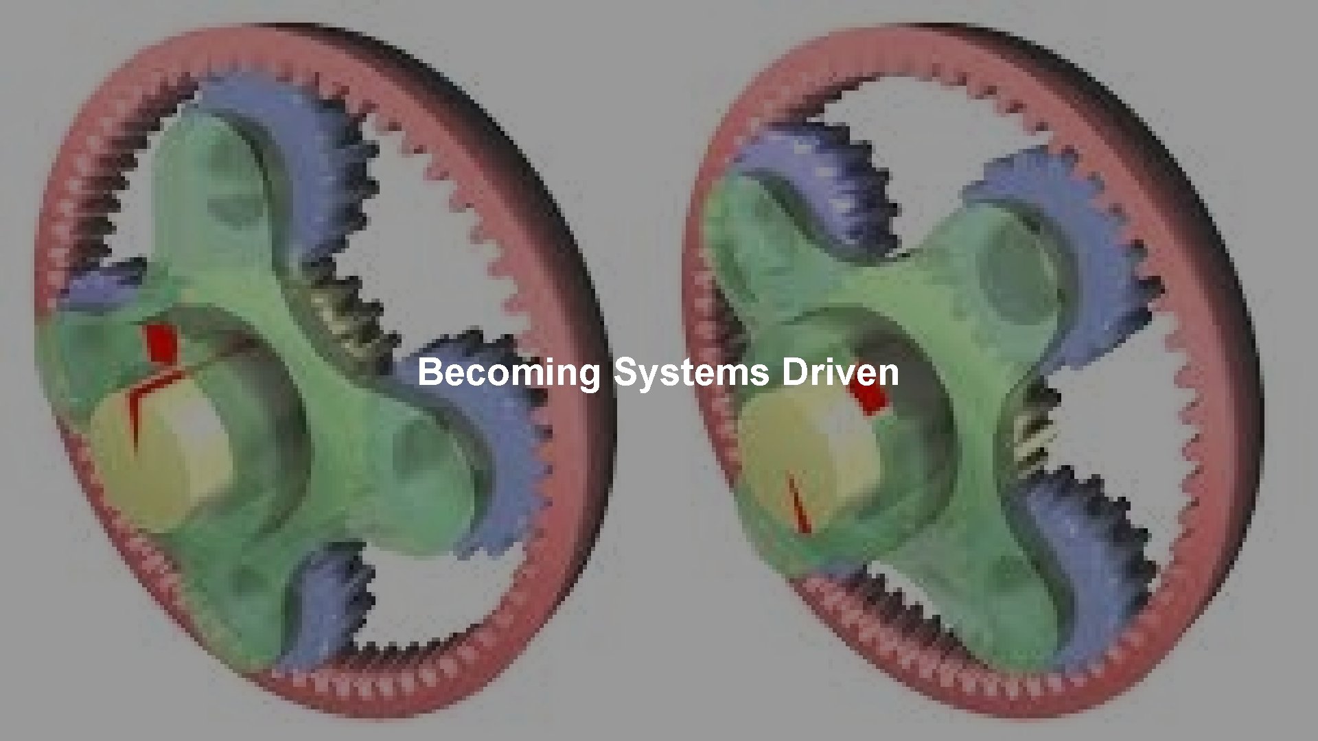 Becoming Systems Driven YOUR LOGO YOUR PROGRAM NAME ™ 